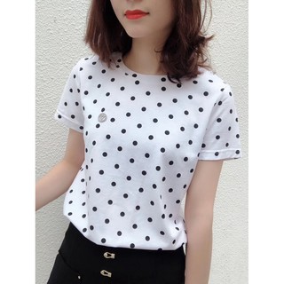 FREESHIP ĐƠN 99K_Áo Kiểu Nữ Chấm Bi FORM ĐẸP 2 SIZE Cực Xinh Rẻ 2019