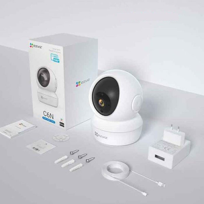 Camera Wifi thông minh EZVIZ C6N 1080P - Bảo an cho bạn - cả ngày lẫn đêm- Tầm nhìn ban đêm thông minh với Smart IR.