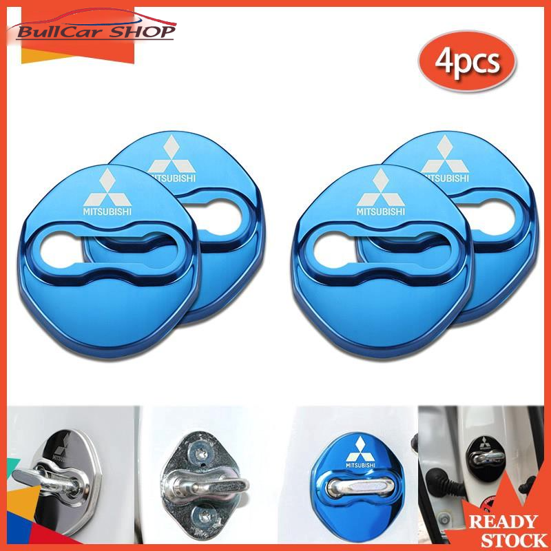 Set 4 bọc khóa cửa xe ô tô chất lượng cao LANCER ASX OUTLANDER GRANDIS Colt Plus Mitsubishi Car  Xpander, Attrage, Outlander, Pajero sport