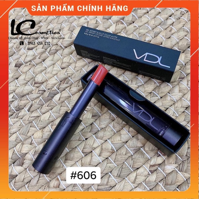 Son Lì VDL màu 606 -Đỏ đất Sang Chảnh