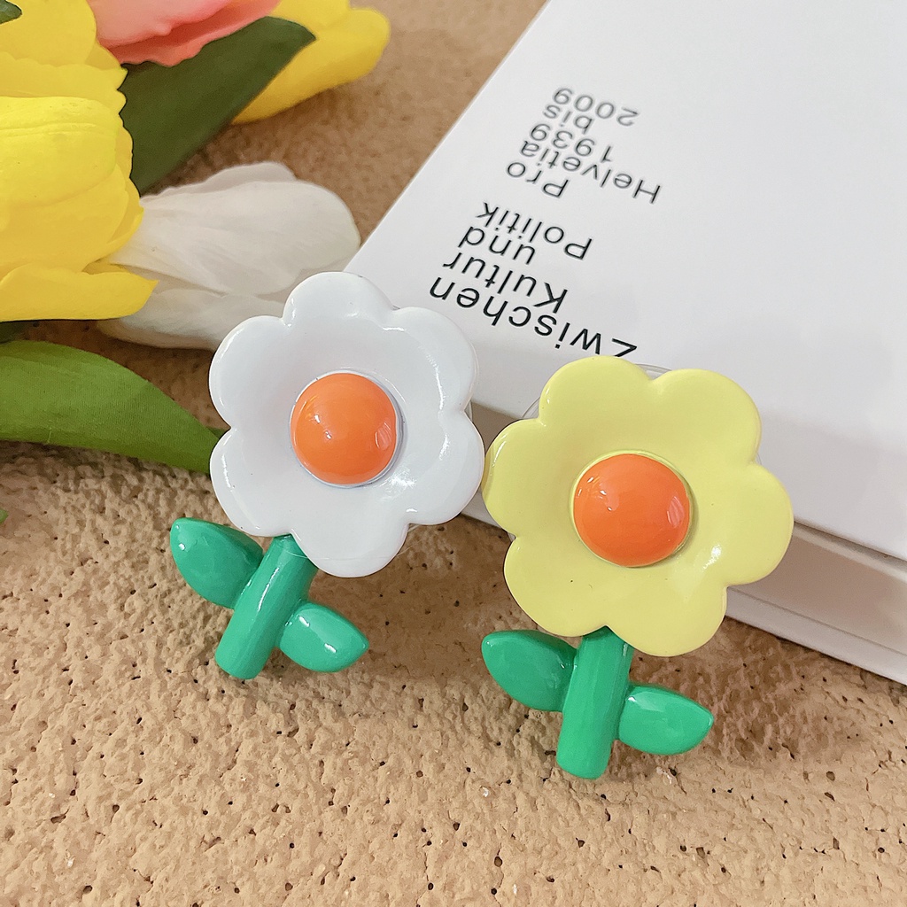 Đế Đỡ Điện Thoại Hình Hoa tulip Xinh Xắn Đứng