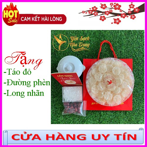 Tổ yến sào tinh chế 3 viên Baby tiện lợi dễ dùng Tặng táo đỏ, đường phèn, hạt chia