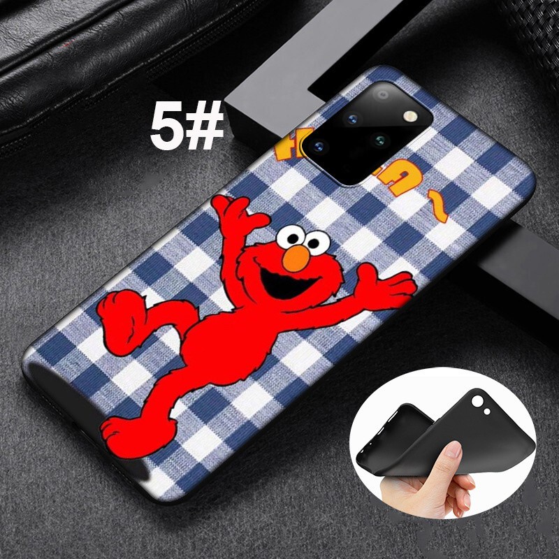 Samsung Galaxy J2 J4 J5 J6 Plus J7 J8 Prime Core Pro J4+ J6+ J730 2018 Soft Silicone Cover Phone Case Casing GR37 Cute Elmo Sesame Street