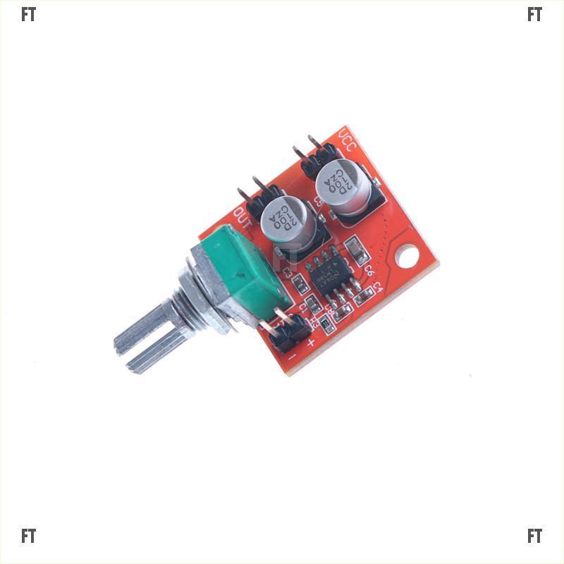 <FT> LM386 Electret Microphone Power Amplifier Board Gain 200 Times DC 3.7V-12V