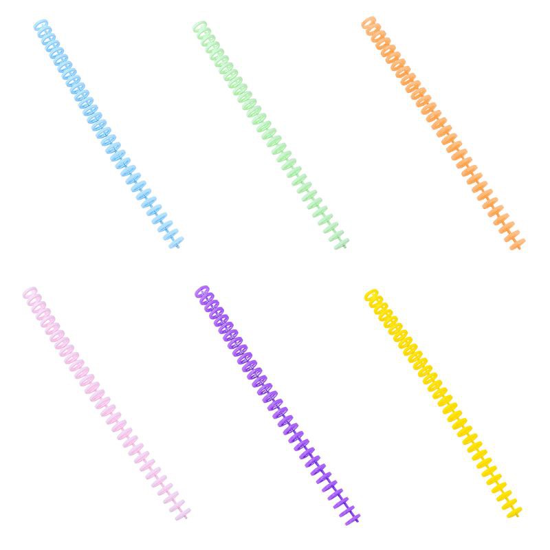 Set 5 Vòng Xoắn 30 Lỗ Khổ A4 Chuyên Dụng Dùng Cho Sổ Tay