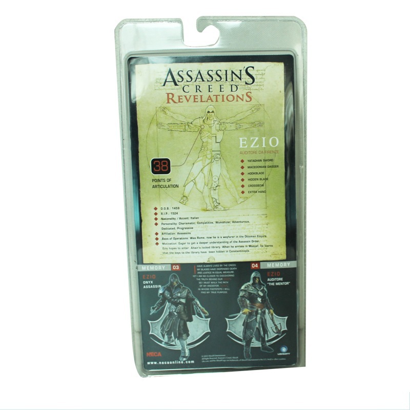 Neca Mô Hình Nhân Vật Ezio Game Assassin 's Creed 3 Kích Thước 7 Inch