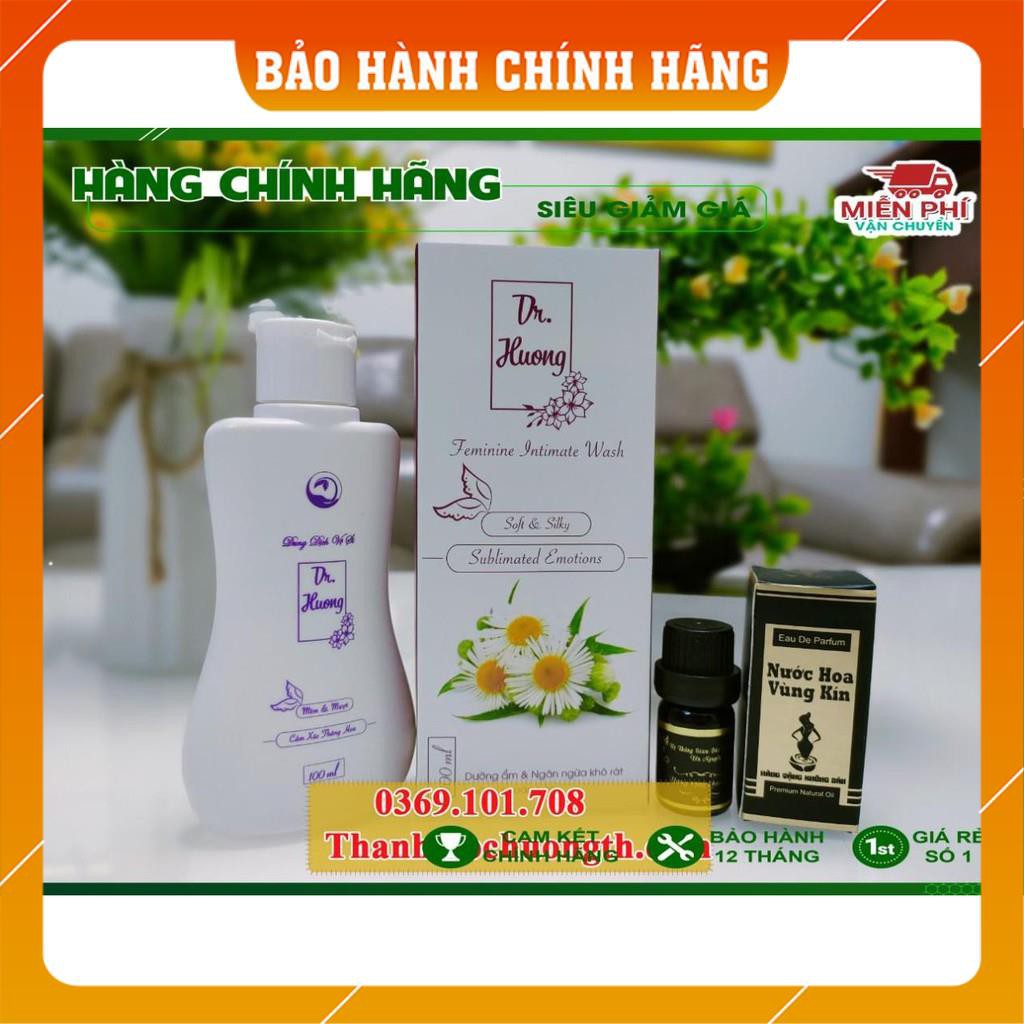 100% Hết nấm - ngứa âm đạo Dung dịch vệ sinh DR HƯƠNG Thanh Mộc Hương