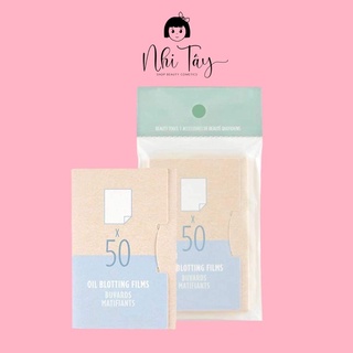 Giấy Thấm Dầu Oil Control Films The Face Shop 50 Miếng [Mẫu Mới 2018]