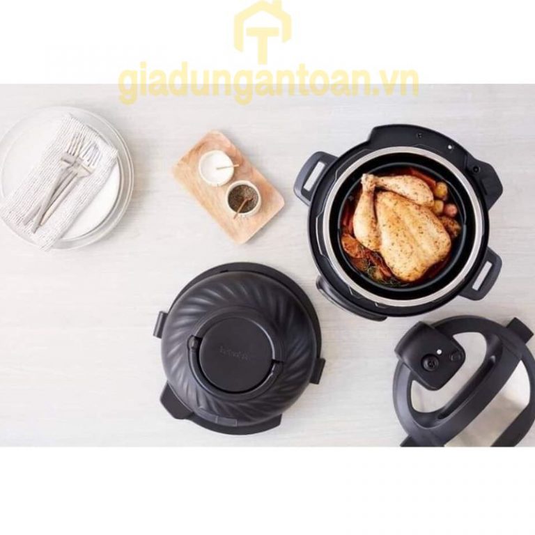 Nồi áp suất kiêm chiên không dầu đa năng Instant Pot Duo Crisp 11-in-1  - Bảo hành chính hãng