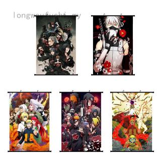 Tranh vải Canvas treo tường trang trí in hình Naruto Itachi Uchiha 2020