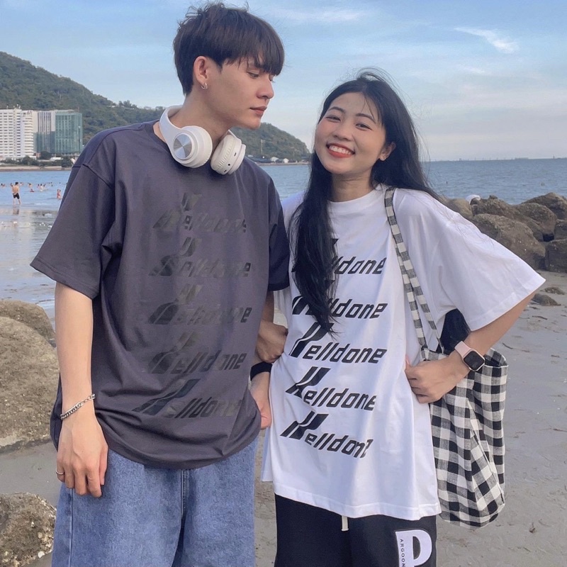 Áo Thun Tay Lỡ Unisex DONE Vải Tici Form Rộng - 84unisex