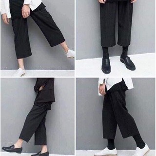 quần ống rộng lửng