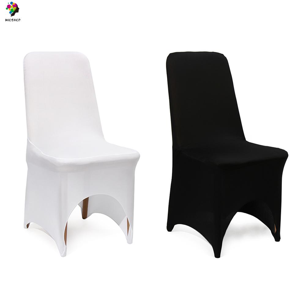 MIOSHOP Removable Chair Covers Decoration Universal Banquet Chair Wedding Party Slip Cover Wholesale Stretch Polyester/Multicolor