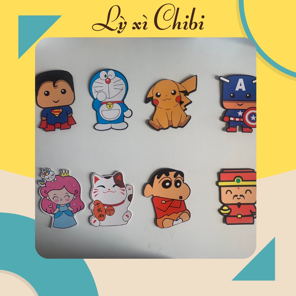 Lì xì Chibi Cute Tết 2022 hàng loại 1 bóng đẹp, phong bao lixi hoạt hình chipi nhiều mẫu cho bé BiiChan Shop