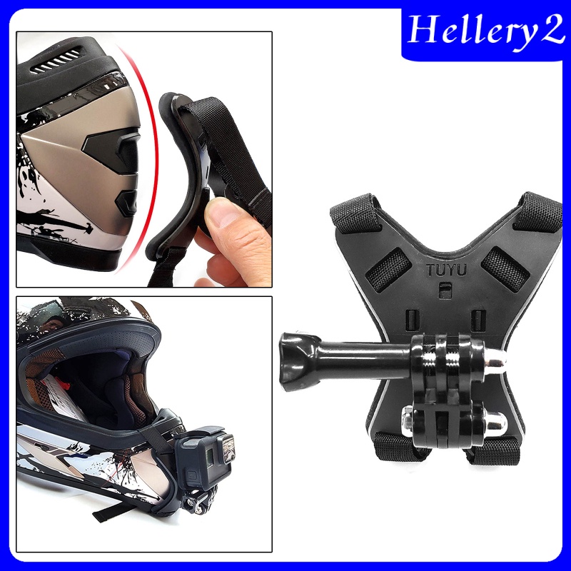 [HELLERY2] Helmet Chin Mount Holder For GoPro Hero 9/8/7/6/5/4 Sports Camera