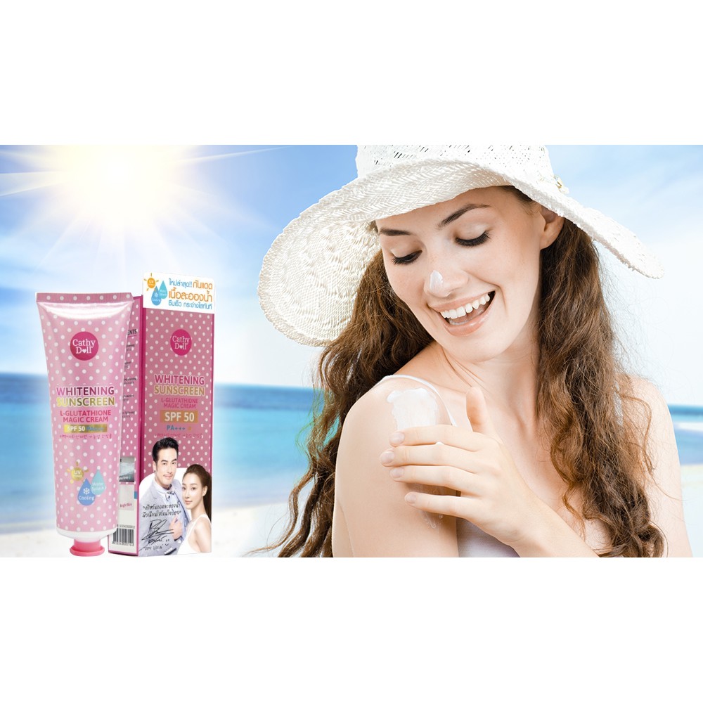 Kem chống nắng trắng da Cathy Doll Whitening SPF50 PA+++ 138ml