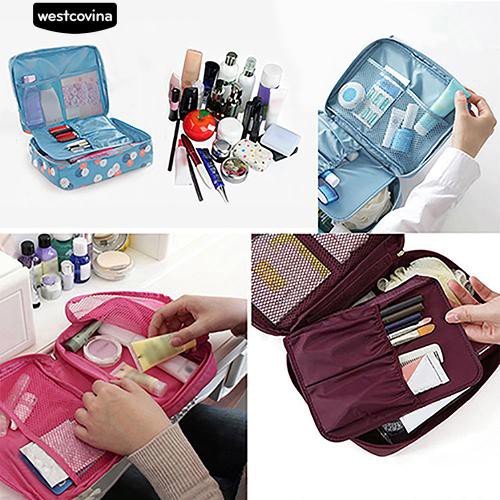 Túi 2 Tầng Đựng Đồ Trang Điểm / Vệ Sinh Cá Nhân