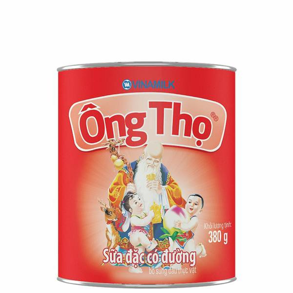 Sữa đặc Ông Thọ đỏ lon 380g