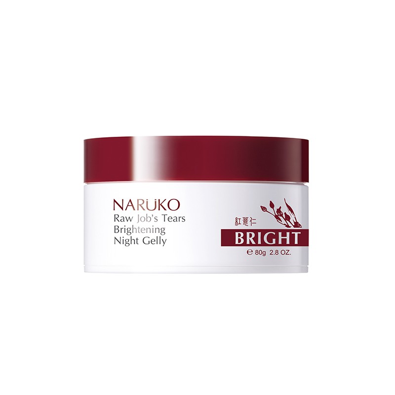 Naruko – Ý dĩ nhân đỏ sáng da mới – Mask ngủ – Raw Job’s Tears Brightening Night Gelly