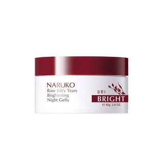 Mặt nạ mask ngủ sáng da Naruko ý dĩ nhân đỏ trắng 80gr -  Raw Job’s Tears Brightening Night Gelly (bản Đài)