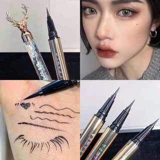 Bút Kẻ Mắt Màu Đen Chống Thấm Nước Và Mồ Hôi Lâu Trôi Đầu Xốp