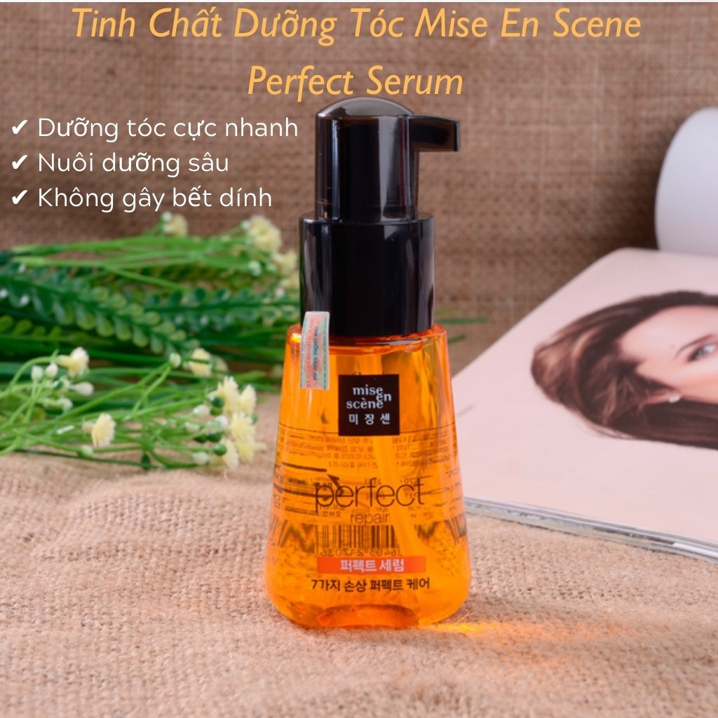Dầu Dưỡng Tóc Mise En Scene Perfect Repair Mềm Mượt Tạo Hình Tóc Không Nhờn Dính (70ml) | BigBuy360 - bigbuy360.vn