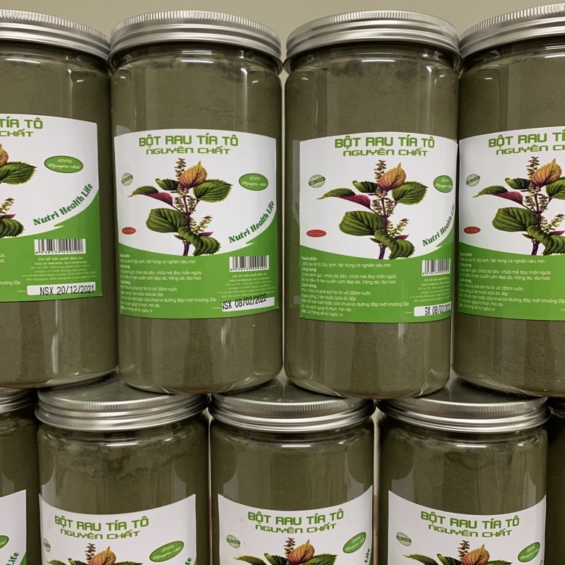 Bột tía tô nguyên chất sấy lạnh 500g