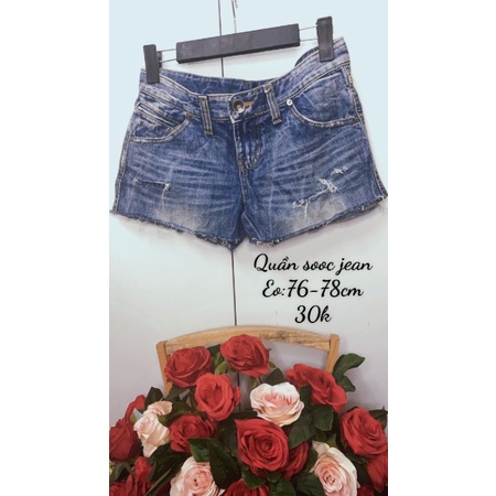 Quần sooc jean ..
