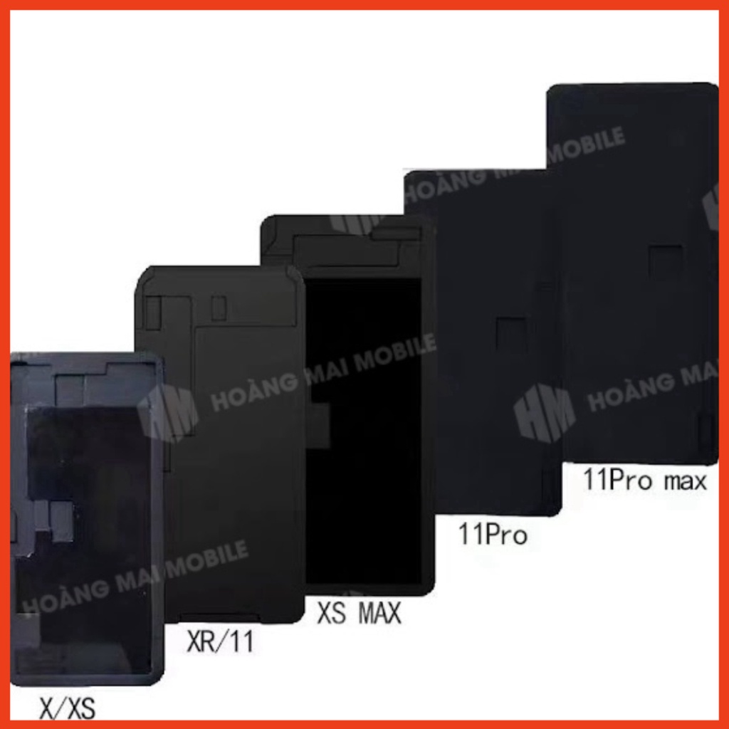 Cao su kê vệ sinh keo màn iPX đến 13 Pro Max