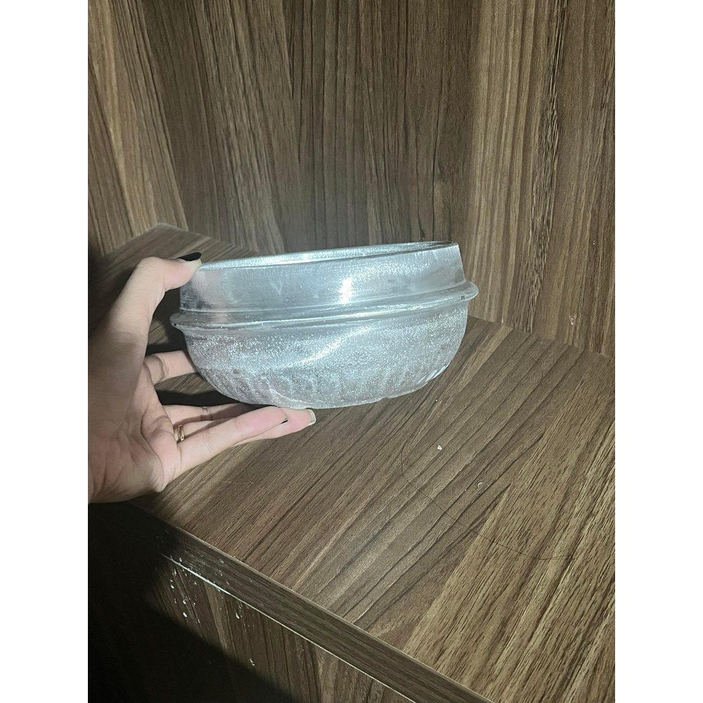 Thố gang nấu Cơm Trộn, mỳ cay hàn quốc kèm Thêm Đế size 16cm