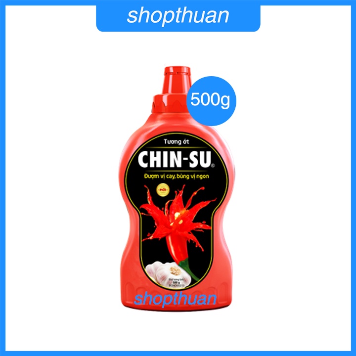 Tương ớt Chin Su Chai 500g - HSD : 23/06/2022