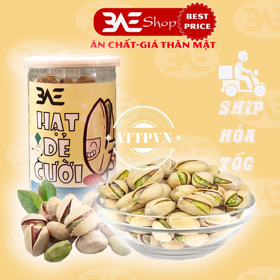 Hạt Dẻ Cười Không Tẩy Trắng Chuẩn Mỹ Hộp 350g Shop 3AE Family Đồ Ăn Vặt Ngon Bổ Rẻ