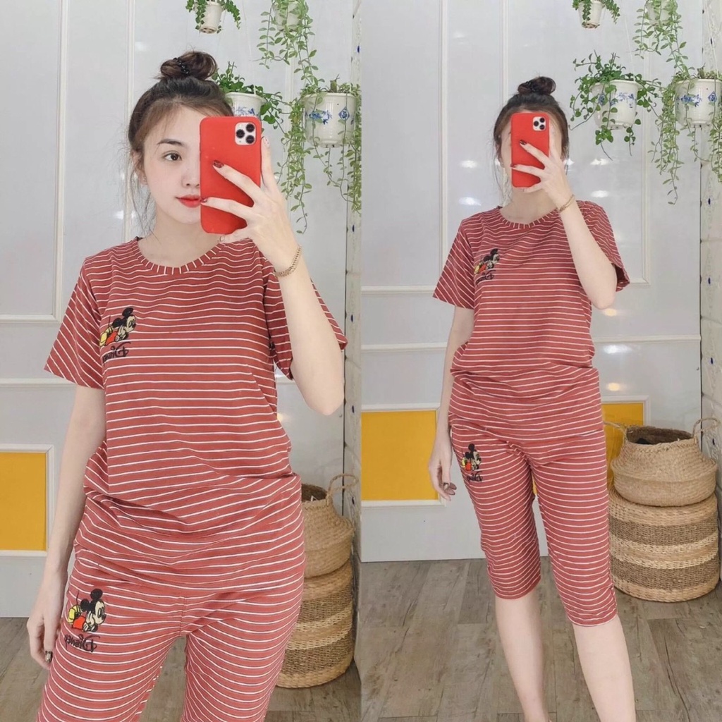 SET BỘ MẶC NHÀ CỰC XINH PHONG CÁCH HÀN