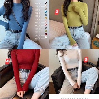 áo len cổ 3p