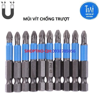 Mũi Bắn Vít Chân Lục Giác Chống Trượt Đầu chữ Thập(Tuốc Nơ Vít)