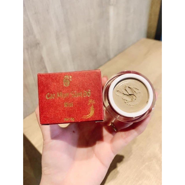 Cao mụn sâm đỏ MEEA ORGANIC mini size 5g