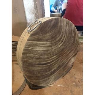 thớt gỗ nghiến đường kính 40 day5cm