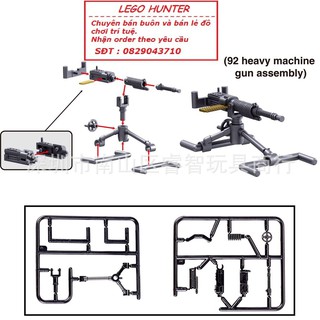 Lego Army WWII phụ kiện Machine Gun
