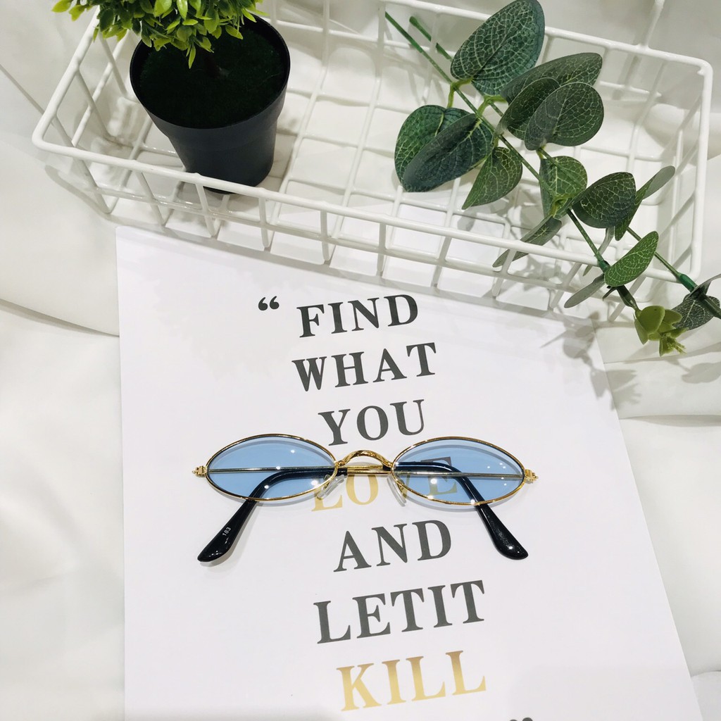 [MẮT KÍNH SIÊU RẺ] MẮT KÍNH THỜI TRANG 183 HOT TREND OVAL HÍP SANG CHANH NHIỀU MÀU | BigBuy360 - bigbuy360.vn