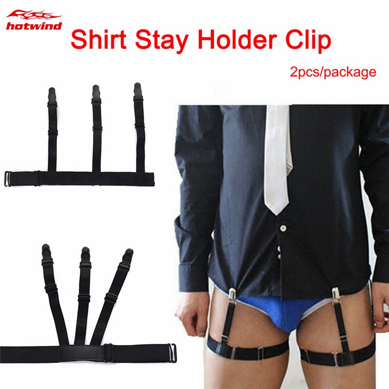 Bộ 2 dây cố định tà áo thun không chùn điều chỉnh được