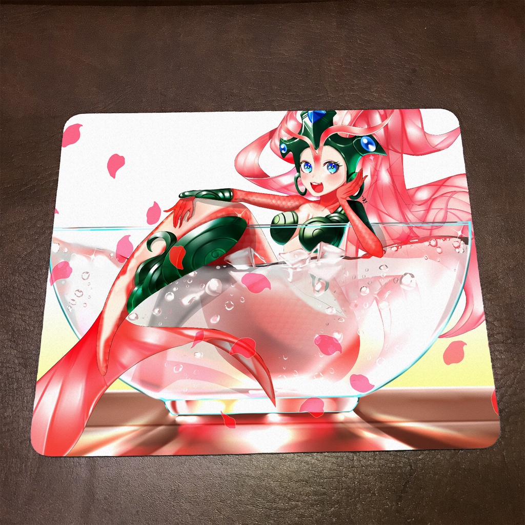 Lót chuột máy tính League of Legends NAMI - Mẫu 2 Mousepad cao su êm ái, nhận in theo yêu cầu