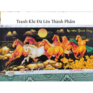 Tranh Đính Đá Mã Đáo Thành Công VS283 ( 115 x 60 cm )