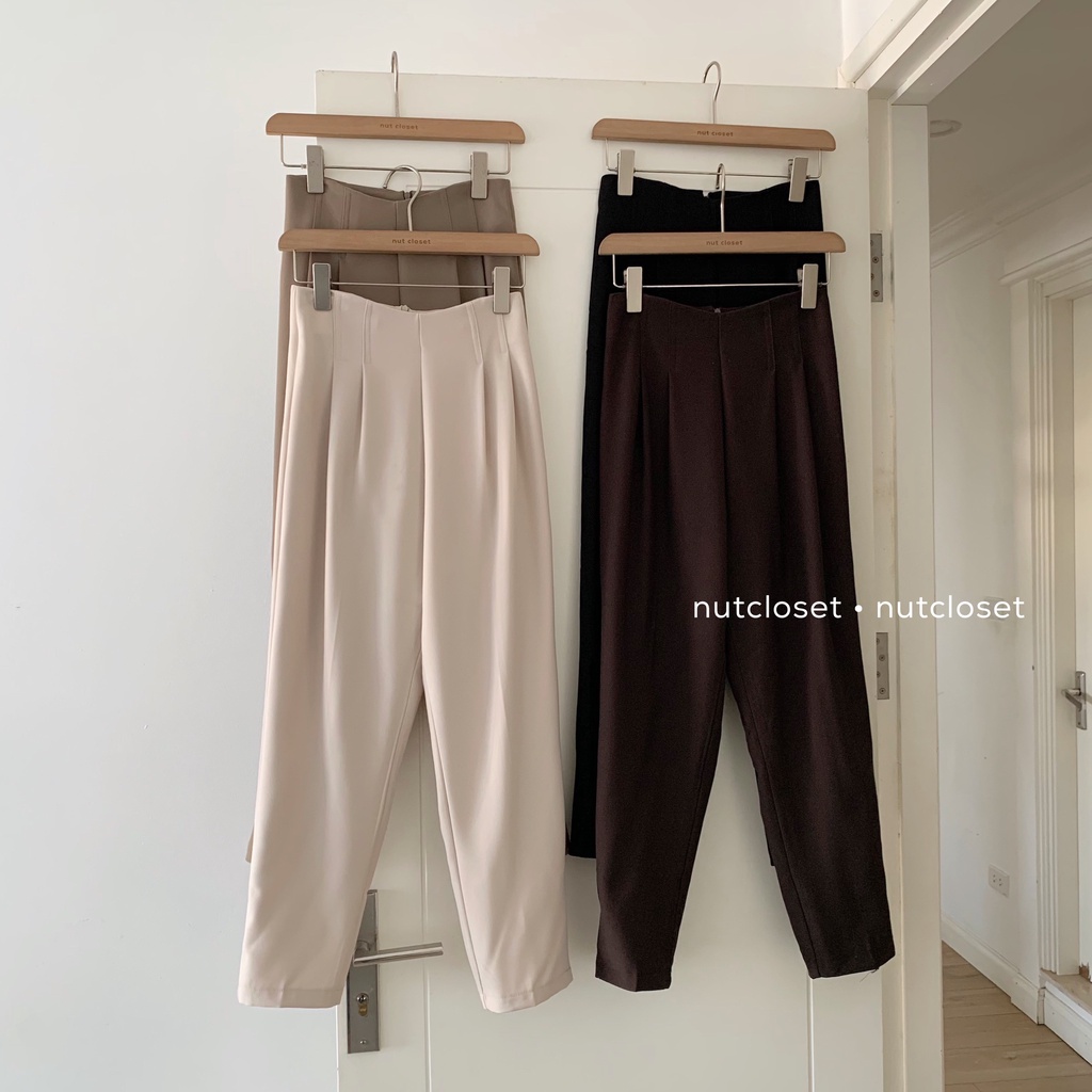 Quần baggy cạp V kéo khóa sau (906) _ Q0099