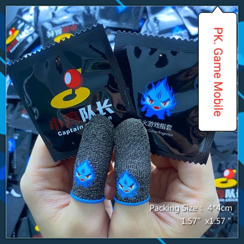 Bao Tay Blue Fire - Lửa xanh phát sáng | Bao tay chơi game PUBG, Liên quân, chống mồ hôi, cực nhạy, co giãn cực tốt