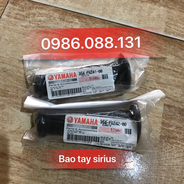 Bao tay sirius RC xăng cơ các đời zin chính hãng