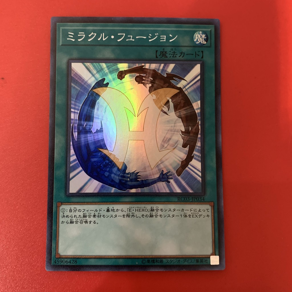 [EN-JP][Thẻ Bài Yugioh Chính Hãng] Miracle Fusion