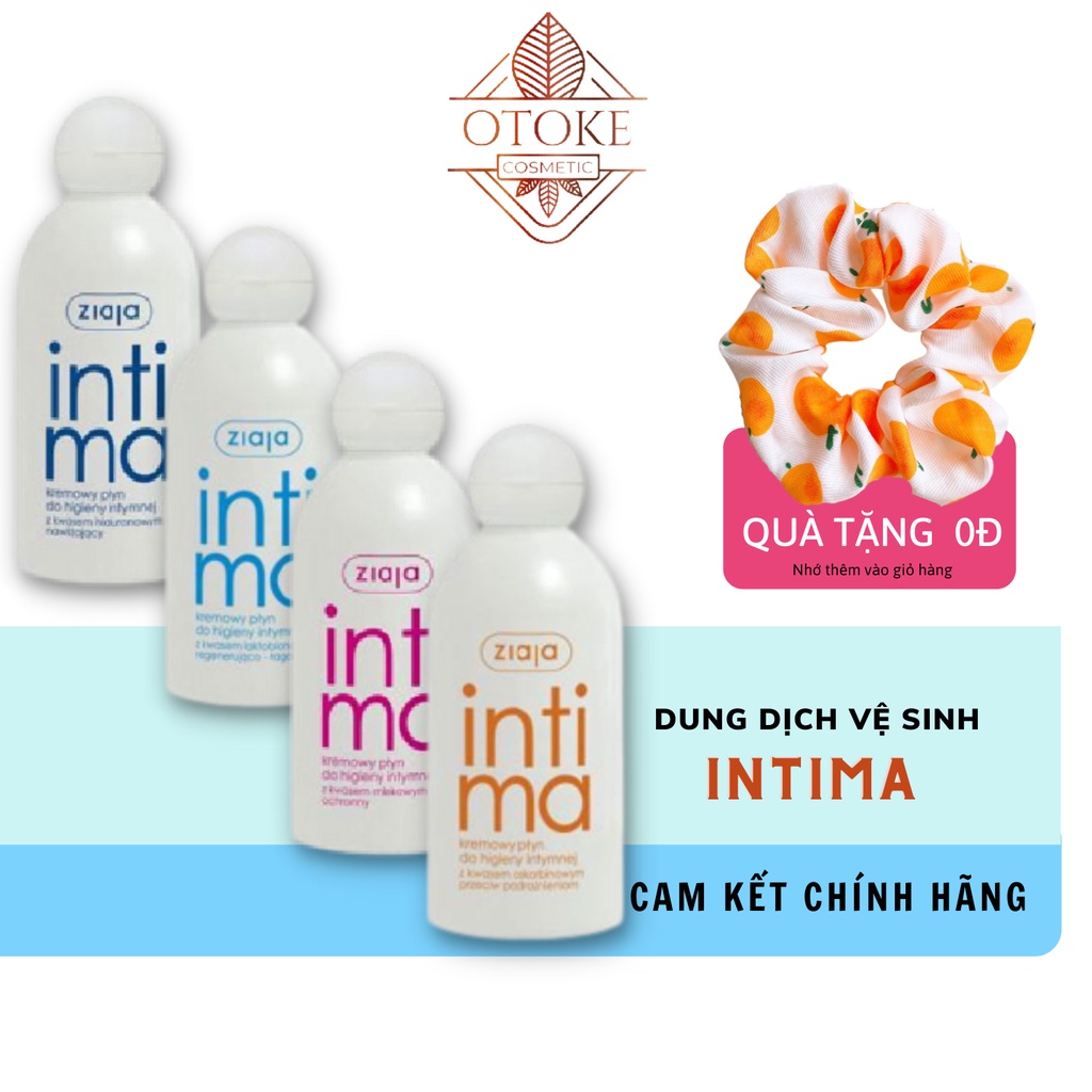 Dung dịch vệ sinh Intima Ziaja 200ml xuất xứ Ba Lan