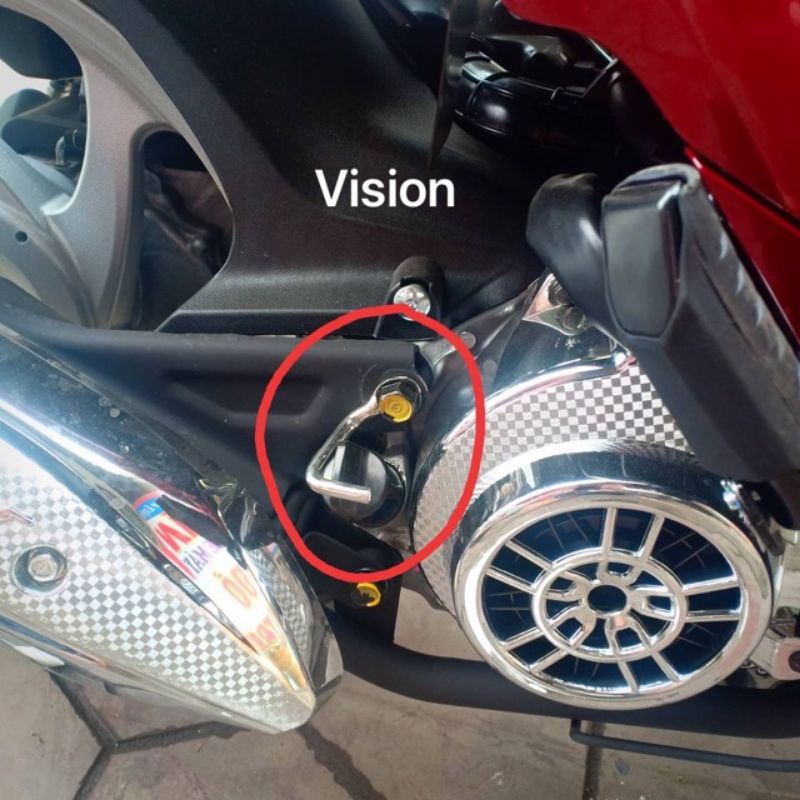 Que khoá dầu bảo vệ cây thăm dầu nhớt lead,vision,sh,Janus,grande,latte,freego,air blade