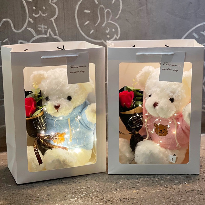Gấu Bông Teddy Quà Tặng Giáng Sinh Đáng Yêu