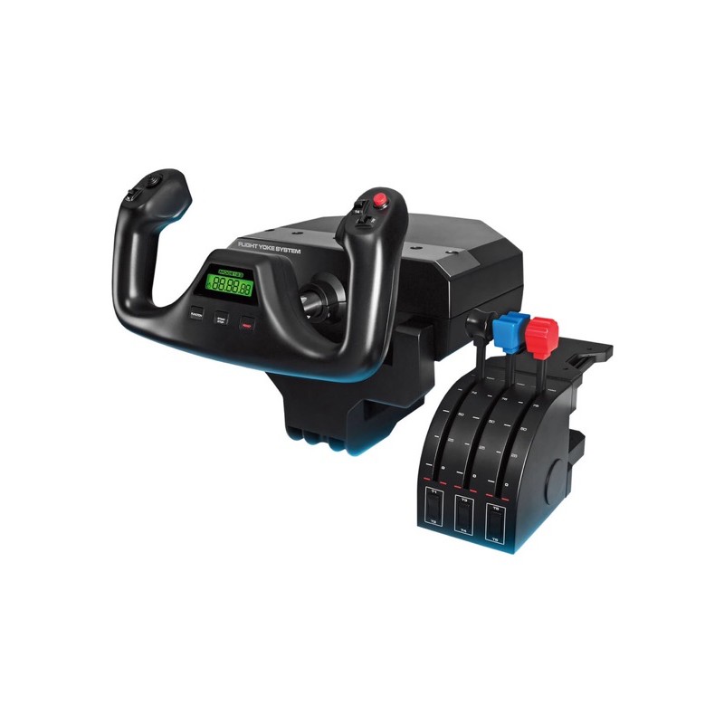 Cần lái máy bay Logitech Flight Yoke System | Cần lái + cần ga